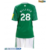 Maglie da calcio Newcastle United Joe Willock #28 Seconda Maglia Bambino 2025-26 Manica Corta (+ Pantaloni corti)